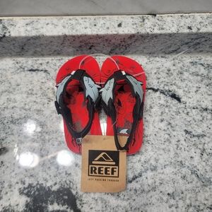 Reef  Ahi Shark Toddler Slingback Sandals